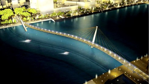 Đề xuất 2 cây cầu đi bộ vượt sông Sài Gòn - ảnh 2