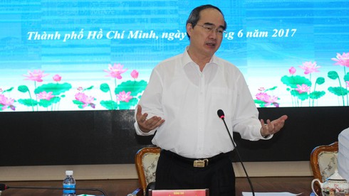 Bí thư Nguyễn Thiện Nhân lắng nghe “tâm tư” của các doanh nghiệp hạ tầng - ảnh 1