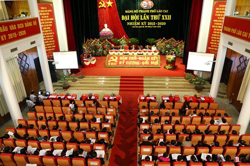 Đại hội Đảng bộ TP Lào Cai lần thứ XXII thành công tốt đẹp - ảnh 1