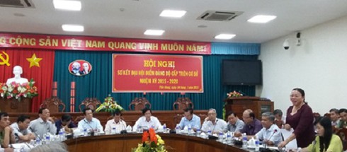 Tiền Giang: rút kinh nghiệm ĐH điểm Đảng bộ cấp trên cơ sở. - ảnh 1