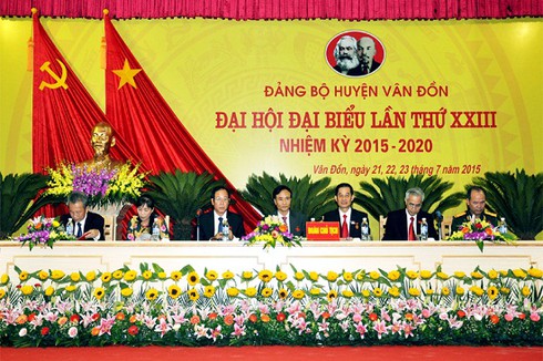 Quảng Ninh: Đại hội Đại biểu Đảng bộ huyện Vân Đồn lần thứ XXIII - ảnh 2