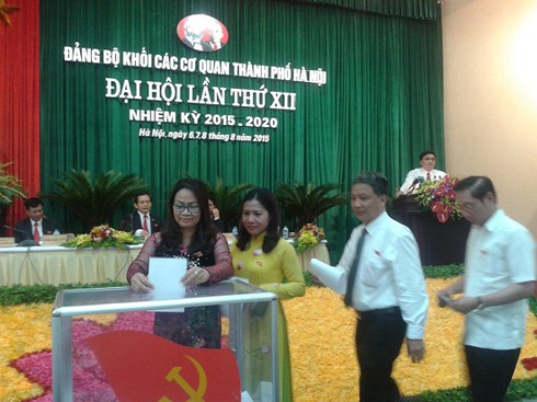 Ban chấp hành Đảng bộ khối các cơ quan thành phố Hà Nội gồm 26 đồng chí - ảnh 1