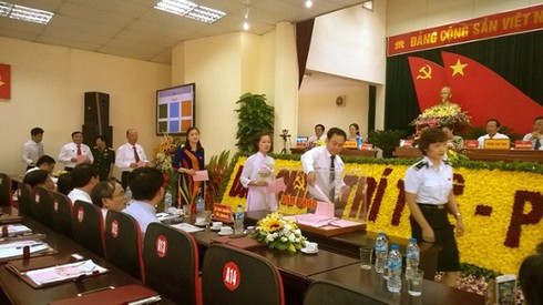 Hải Phòng: Khai mạc đại hội Đảng bộ quận Hồng Bàng lần thứ XXII. - ảnh 1