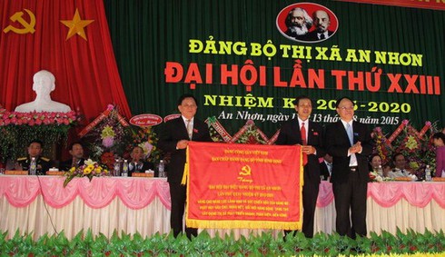 Bình Định: Tiến hành Đại hội đại biểu Đảng bộ thị xã An Nhơn và huyện Tây Sơn - ảnh 1