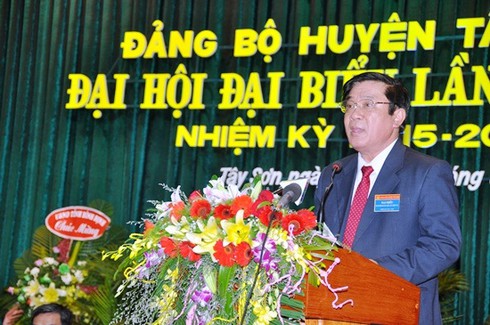 Bình Định: Tiến hành Đại hội đại biểu Đảng bộ thị xã An Nhơn và huyện Tây Sơn - ảnh 2