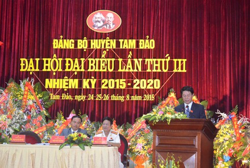 Xây dựng Tam Đảo thành huyện du lịch trọng điểm của khu vực Bắc bộ. - ảnh 1