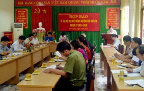 Đại hội Đại biểu Đảng bộ tỉnh Hà Giang lần thứ XVI sẽ diễn ra từ 27- 30/9/2015 - ảnh 1