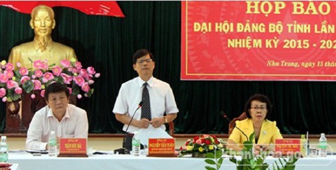 Đại hội Đảng bộ tỉnh Khánh Hòa lần thứ XVII sẽ diễn ra từ 21-24/9 - ảnh 1