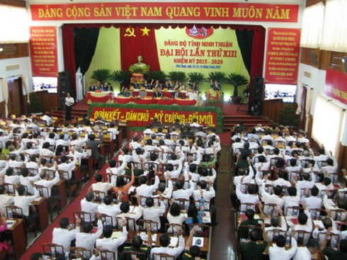 Khai mạc Đại hội Đại biểu Đảng bộ tỉnh Ninh Thuận lần thứ XII - ảnh 1