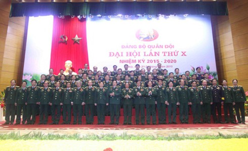 Đại hội đại biểu Đảng bộ Quân đội lần thứ X thành công tốt đẹp - ảnh 1