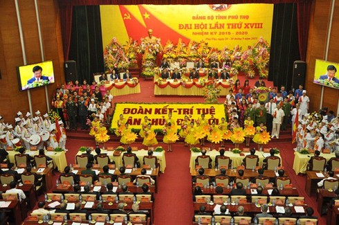 Khai mạc Đại hội đại biểu Đảng bộ tỉnh Phú Thọ lần thứ XVIII - ảnh 1