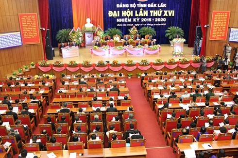 Đại hội Đại biểu Đảng bộ tỉnh Đắk Lắk lần thứ XV chính thức khai mạc - ảnh 1