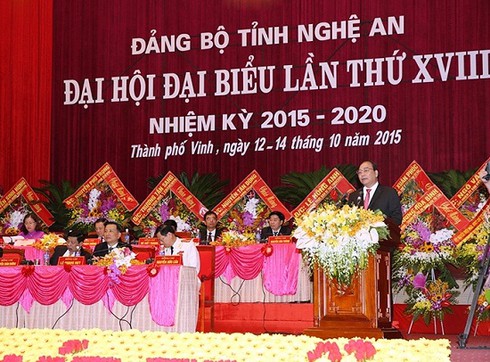 Khai mạc Đại hội Đảng bộ tỉnh Nghệ An - ảnh 2