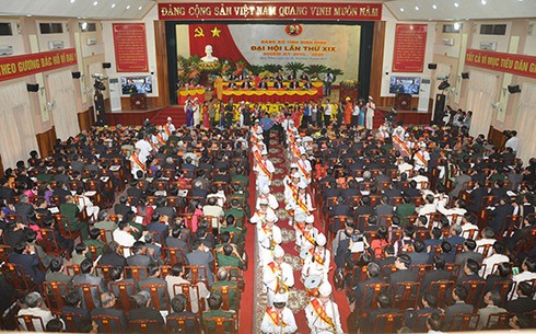 Khai mạc Đại hội đại biểu Đảng bộ tỉnh Bình Định lần thứ XIX - ảnh 1