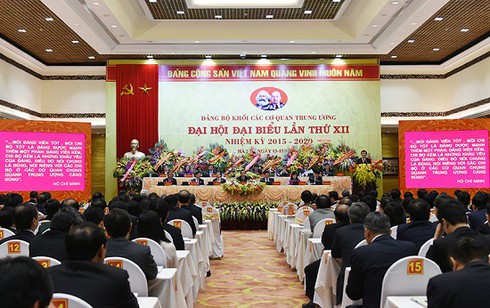 Khai mạc Đại hội Đảng bộ Khối các cơ quan Trung ương lần thứ XII - ảnh 1