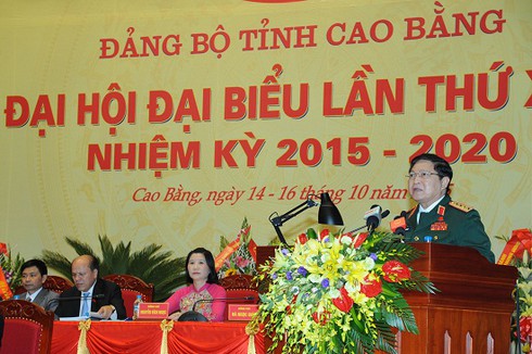 Khai mạc Đại hội Đảng bộ tỉnh Cao Bằng lần thứ XVIII - ảnh 2