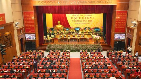 Khai mạc Đại hội Đại biểu Đảng bộ tỉnh Vĩnh Phúc lần thứ XVI - ảnh 1