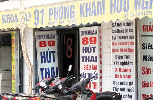 Phá thai công nghệ cao: Sự thật chiêu trò quảng cáo của phòng khám tư - ảnh 2