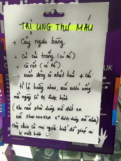 Canh dưỡng sinh pha kèm nước tiểu chữa được bệnh ung thư? - ảnh 2