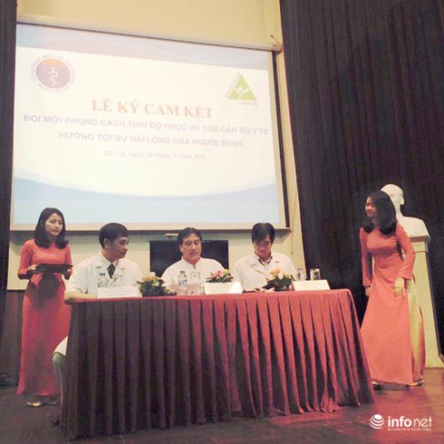 Bệnh viện Việt Đức quyết đổi mới thái độ, làm hài lòng người bệnh - ảnh 1