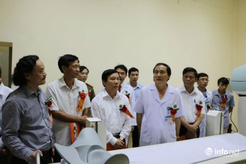 Bênh viện ĐK Hà Tĩnh đầu tư 25 tỷ đồng phục vụ điều trị ung thư - ảnh 1