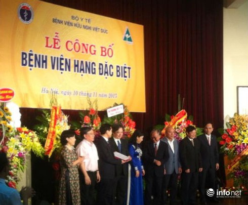 Bệnh viện Việt Đức xếp hạng bệnh viện chuyên khoa đặc biệt duy nhất tại Việt Nam - ảnh 1