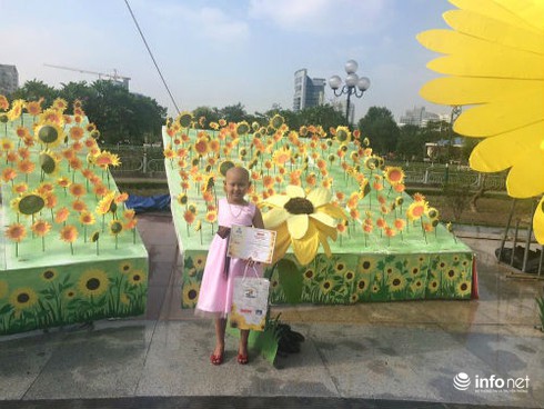 Ngày hội hoa hướng dương của những bệnh nhi ung thư - ảnh 2