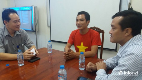 Chàng trai đi bộ xuyên Việt để đăng ký hiến tạng - ảnh 1