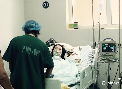 Chồng sản phụ ung thư quyết cùng vợ 'chiến đấu' với bệnh hiểm nghèo - ảnh 1