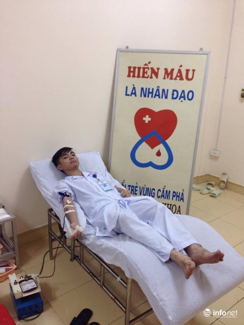 Quảng Ninh: Bác sĩ hiến máu, góp tiền cứu bệnh nhân bị tai nạn giao thông - ảnh 1