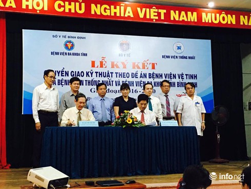 Bệnh viện Đa khoa Bình Định nhận chuyển giao nhiều kỹ thuật - ảnh 1