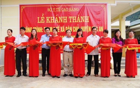 Khánh thành trạm y tế xã do liên minh Châu Âu hỗ trợ - ảnh 1