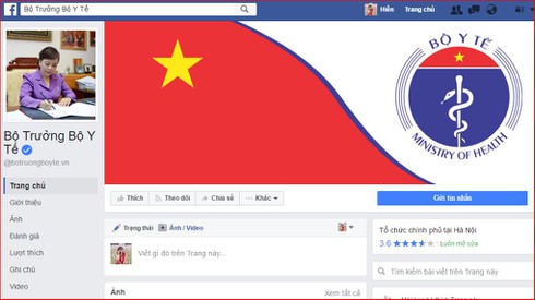 Bộ Y tế đẩy mạnh truyền thông trên mạng xã hội - ảnh 1