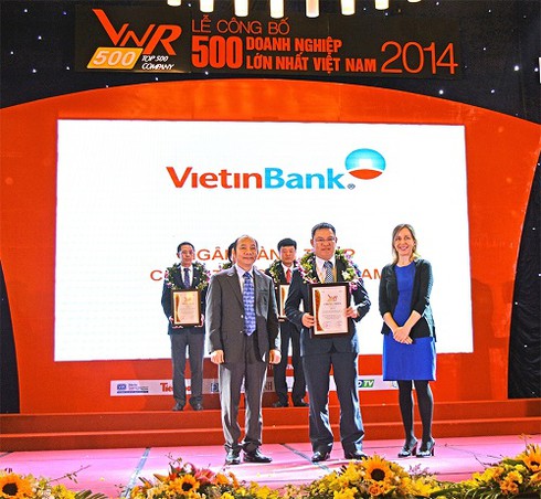 Vietinbank tiếp tục lọt vào top 20 doanh nghiệp lớn nhất Việt Nam - ảnh 1