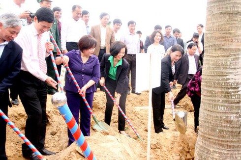 Trồng 13.000 cây xanh tại khu mộ Đại tướng Võ Nguyên Giáp - ảnh 3