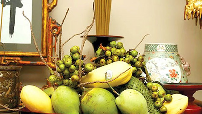 Cách bày mâm ngũ quả miền Nam ngày Tết có những quả gì?