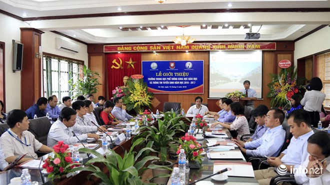 Thành lập trường THPT Khoa học Giáo dục thuộc Đại học Quốc gia Hà Nội