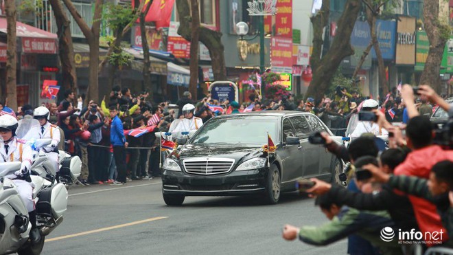 Đón Chủ tịch Kim Jong-Un: Đoàn Triều Tiên đã tới Hà Nội