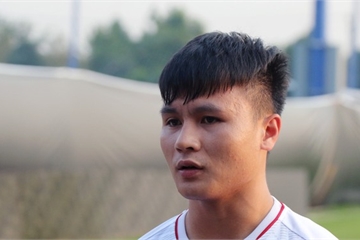 Nguyễn Quang Hải: “U23 Việt Nam sẽ chiến đấu hết mình và đang quyết tâm rất cao"