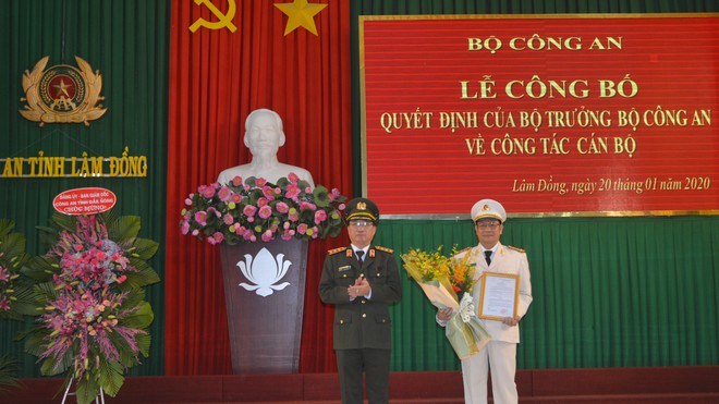Bổ nhiệm Phó giám đốc Công an tỉnh Đắk Nông giữ chức Giám đốc Công an Lâm Đồng