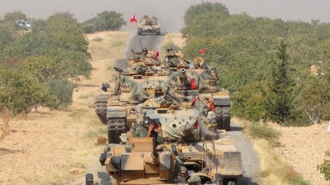 Thổ Nhĩ Kỳ điều 4.400 xe quân sự, gần 9.500 quân tới 