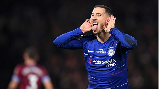Hazard ghi bàn thắng khó tin, Chelsea “nhảy cóc” lên vị trí thứ 3 Premier League