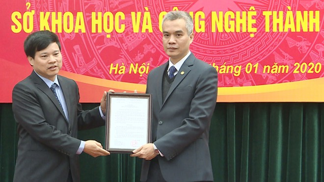 Tân Giám đốc Sở KH&CN Hà Nội Nguyễn Hồng Sơn