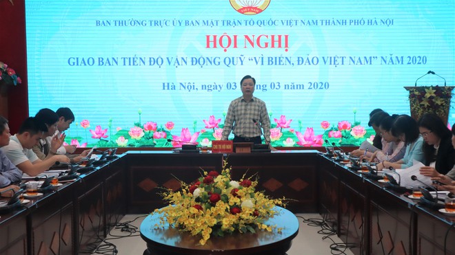 Hà Nội tích cực vận động người dân ủng hộ Quỹ “Vì biển, đảo Việt Nam”