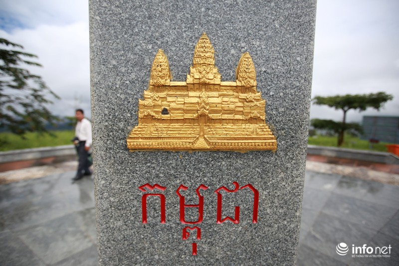 Thăm cột mốc đặc biệt ở ngã 3 biên giới Việt Nam - Lào - Campuchia - ảnh 9