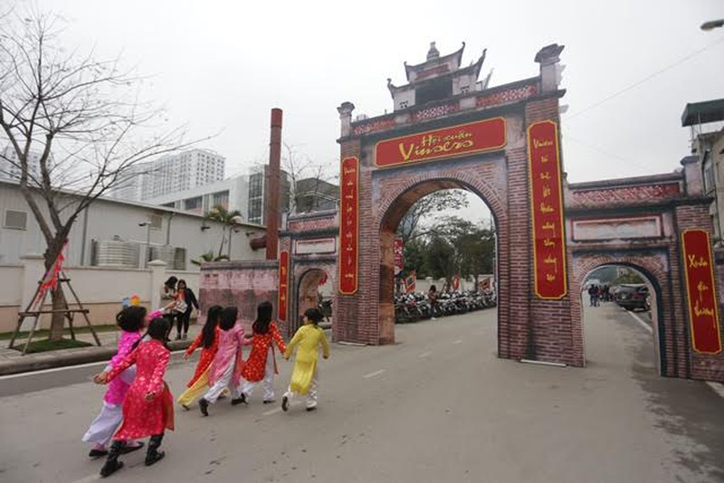 Ấn tượng hội xuân mang dấu ấn lãnh đạo tự thân của học sinh Vinschool - ảnh 1