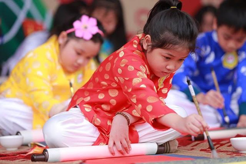 Ấn tượng hội xuân mang dấu ấn lãnh đạo tự thân của học sinh Vinschool - ảnh 3