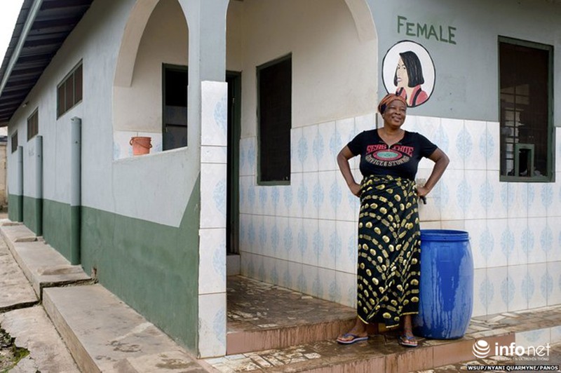 Cuộc sống của phụ nữ khắp thế giới qua nhà vệ sinh - ảnh 7
