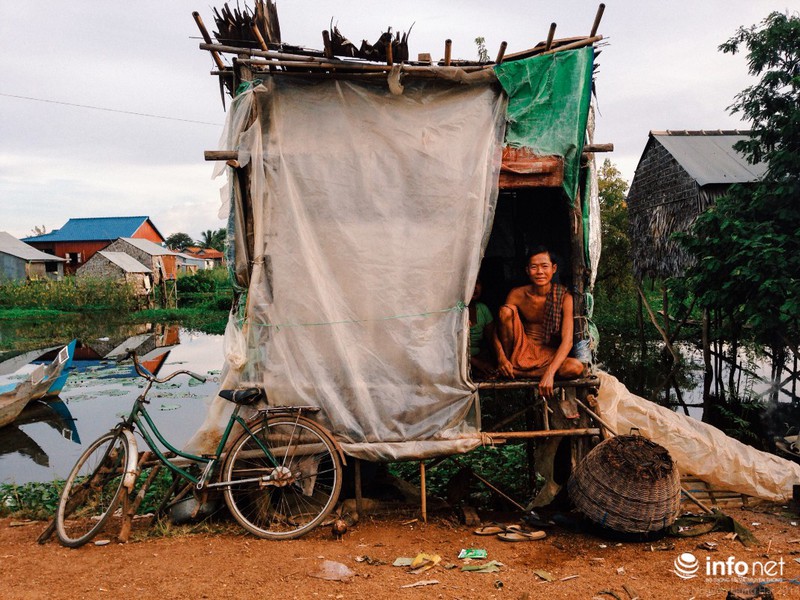 Ngắm cảnh yên bình của ngôi làng người Việt dọc bờ Biển Hồ - ảnh 4