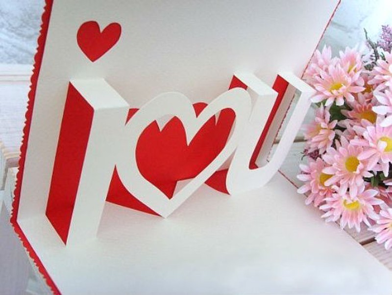10 mẫu thiệp handmade chúc mừng Valentine 14/2